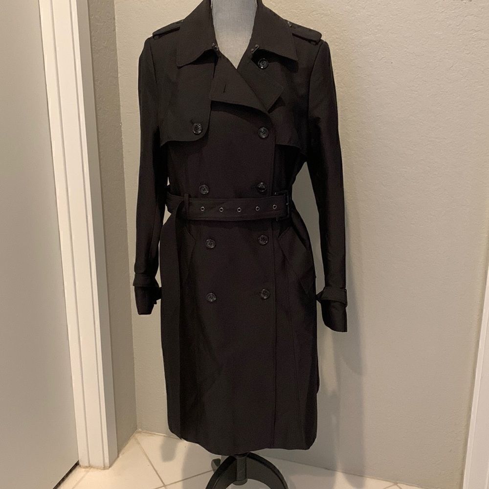 Antonio Melani Black Trench Coat